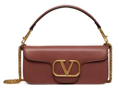 Сумка Valentino Loc Коричневая