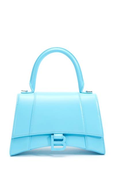 Сумка Balenciaga Hourglass Xs Голубая