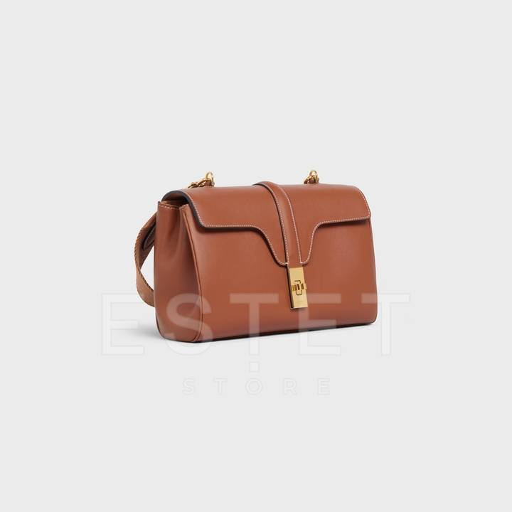 Сумка Celine Teen Soft 16 Коричневая