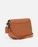 Сумка Coach Willow Saddle Коричневая