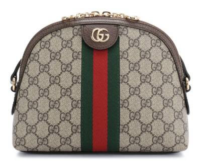 Сумка Gucci Ophidia Gg Small Бежевая
