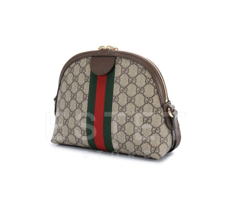 Сумка Gucci Ophidia Gg Small Бежевая
