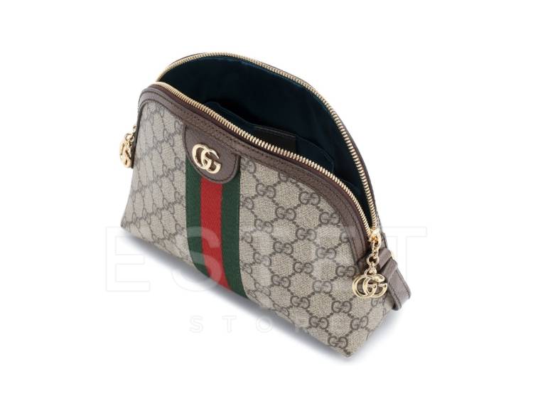 Сумка Gucci Ophidia Gg Small Бежевая