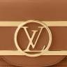 Сумка Louis Vuitton Dauphine Lock Xl Коричневая