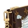 Сумка Louis Vuitton Mini Pochette Accessoires Коричневая