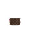 Сумка Louis Vuitton Mini Pochette Accessoires Коричневая