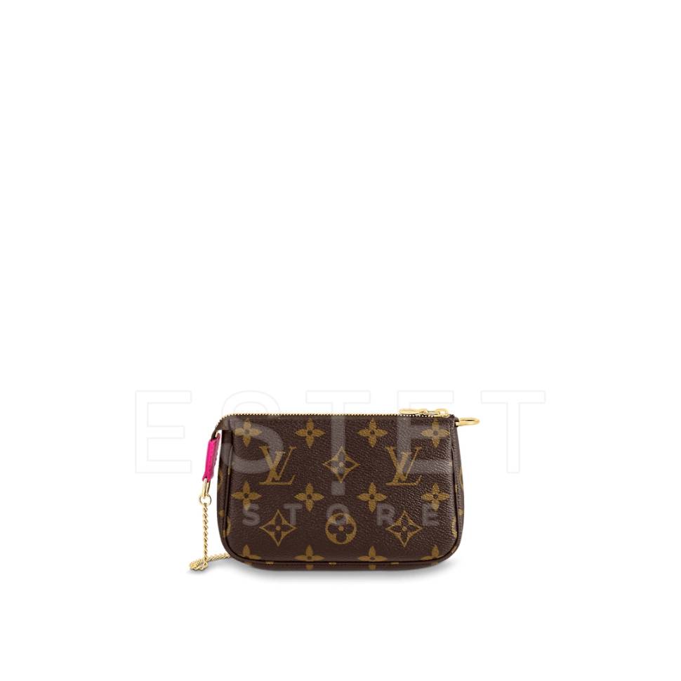 Сумка Louis Vuitton Mini Pochette Accessoires Коричневая