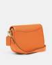 Сумка Coach Willow Saddle Оранжевая