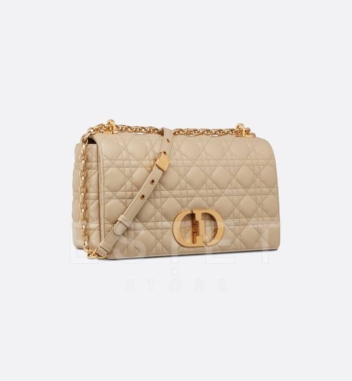 Сумка Dior Caro Бежевая