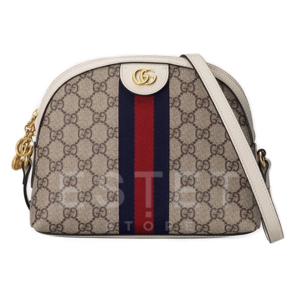 Сумка Gucci Ophidia Gg Small Белая