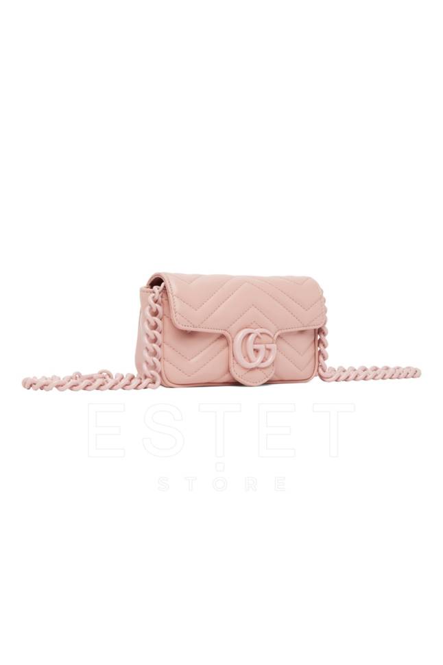Сумка Gucci Gg Marmont Светло-розовая