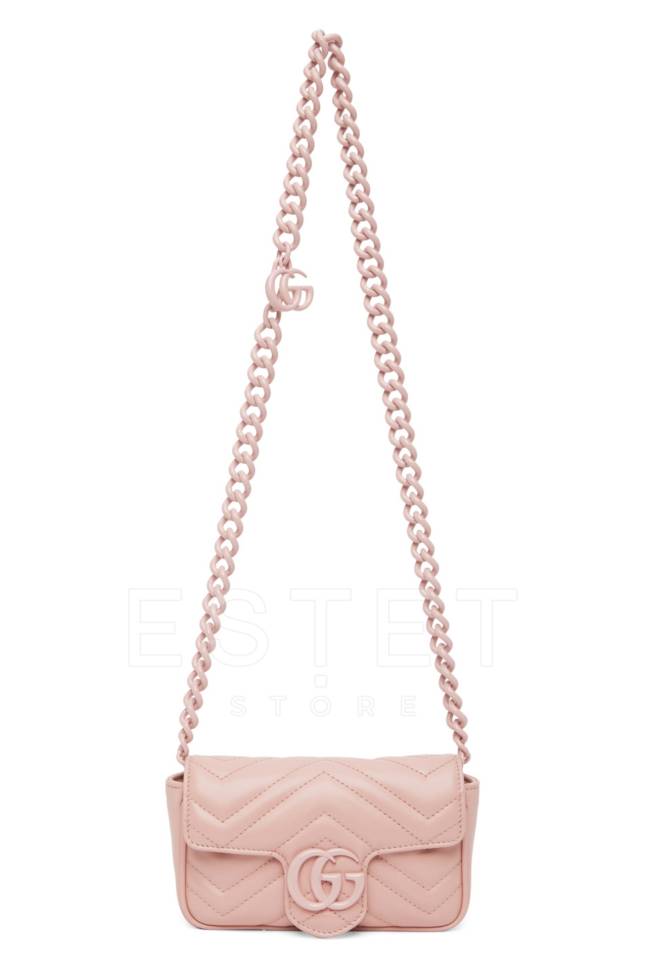 Сумка Gucci Gg Marmont Светло-розовая