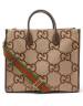 Сумка Gucci Jumbo Gg Коричневая