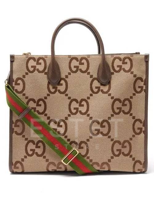 Сумка Gucci Jumbo Gg Коричневая