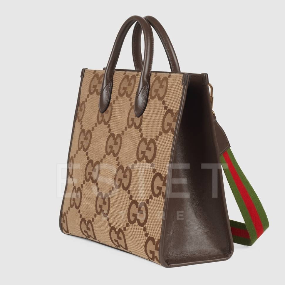 Сумка Gucci Jumbo Gg Коричневая