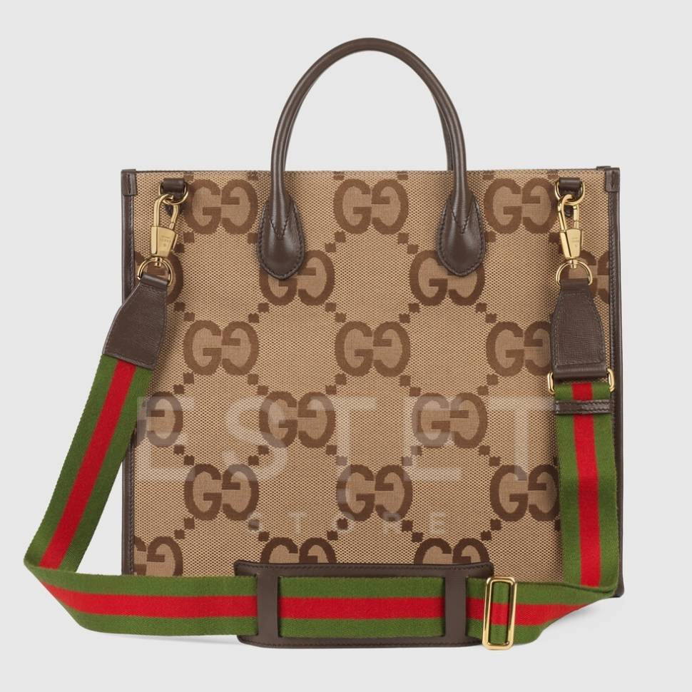 Сумка Gucci Jumbo Gg Коричневая