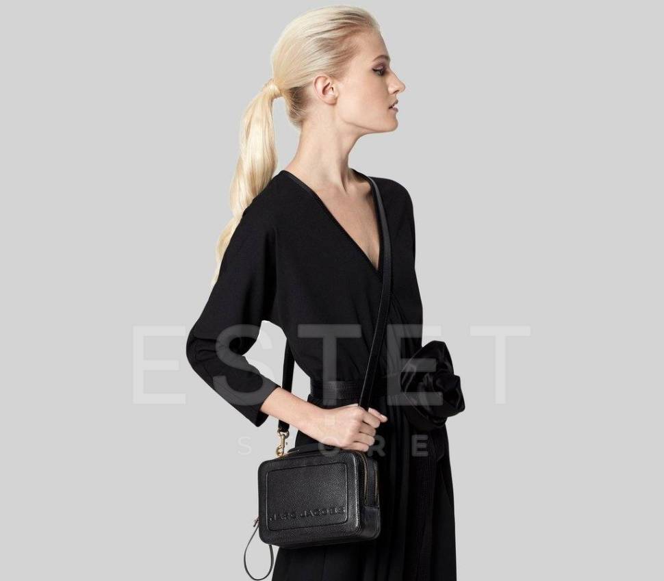 Сумка Marc Jacobs The Mini Box 20 Черная