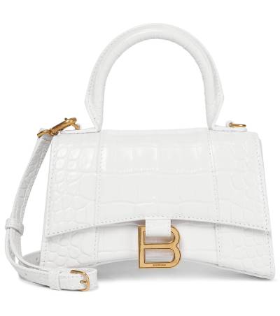 Сумка Balenciaga Hourglass Xs Белая