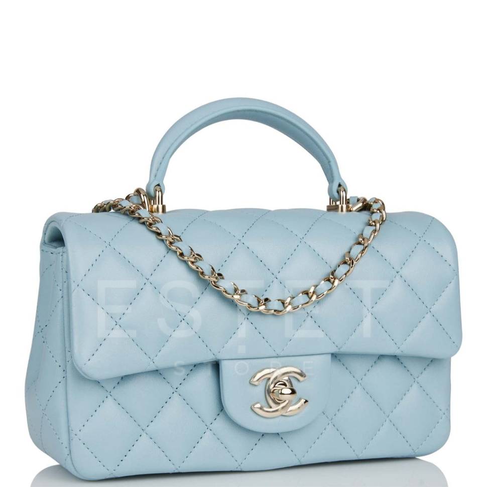 Сумка Chanel Голубая