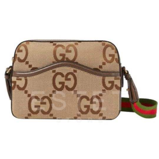 Сумка Gucci Jumbo Gg Коричневая