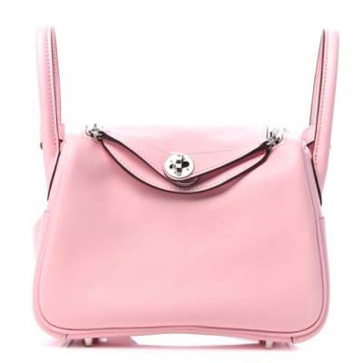 Сумка Hermes Lindy 19 Mini Swift Розовая