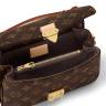 Сумка Louis Vuitton Pochette Metis East West Коричневая