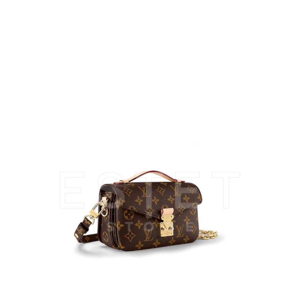 Сумка Louis Vuitton Pochette Metis East West Коричневая