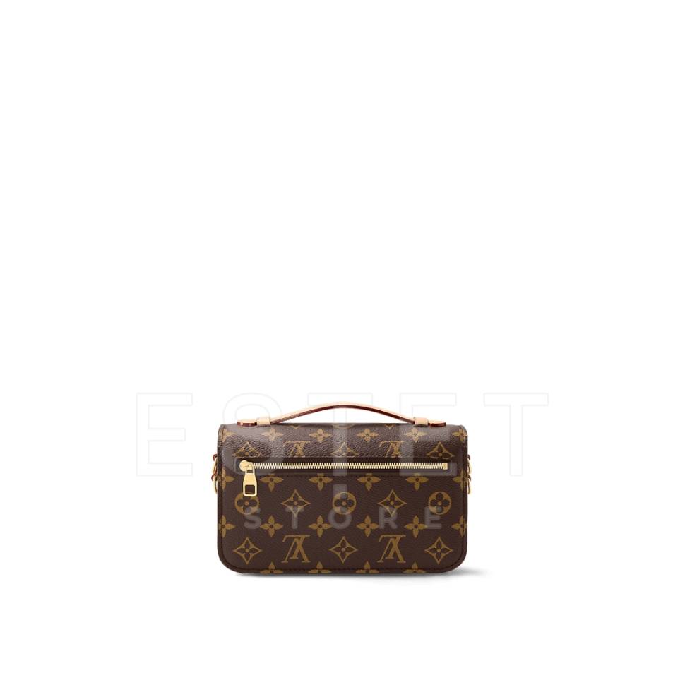 Сумка Louis Vuitton Pochette Metis East West Коричневая