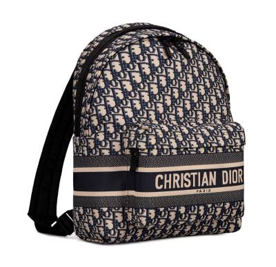 Рюкзак Dior Travel Темно-синий