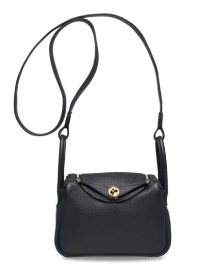 Сумка Hermes Lindy 19 Mini Swift Черная