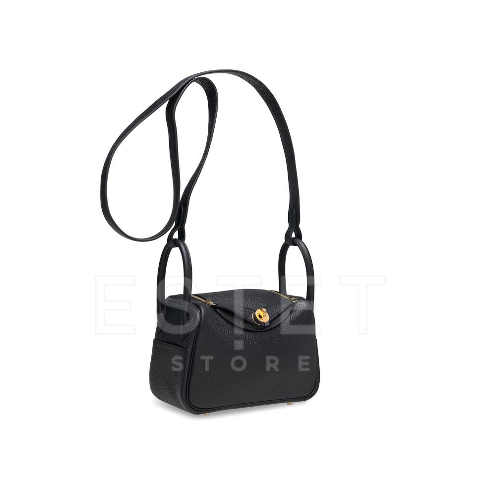 Сумка Hermes Lindy 19 Mini Swift Черная