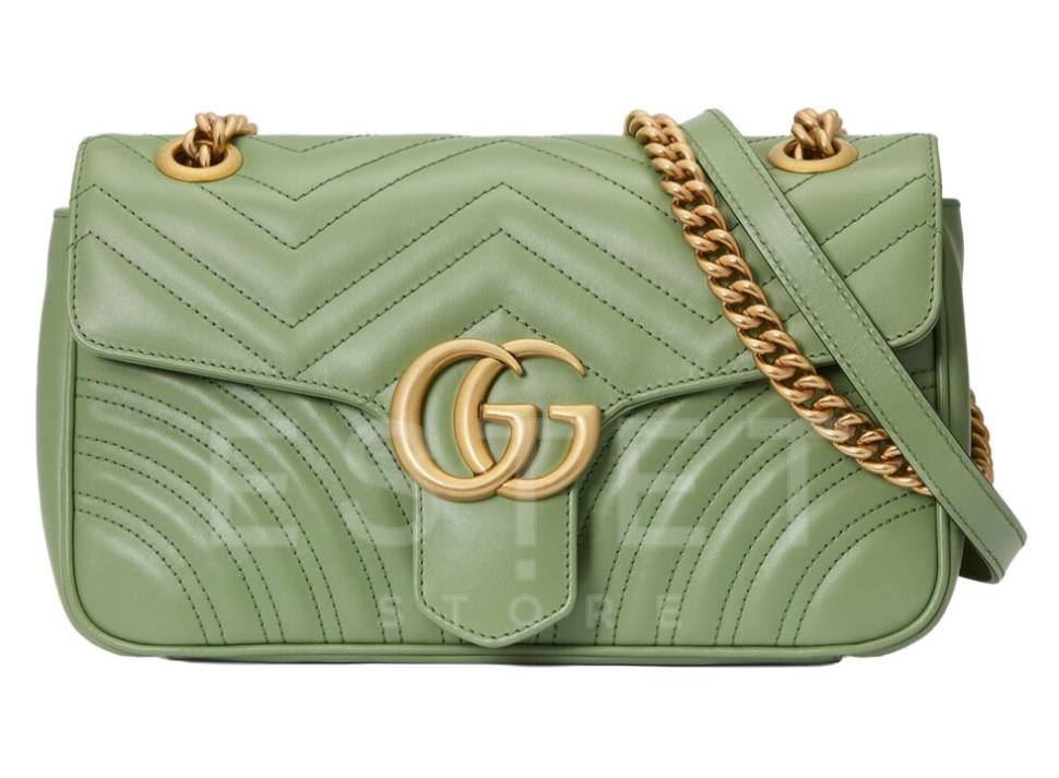 Сумка Gucci Gg Marmont Зеленая