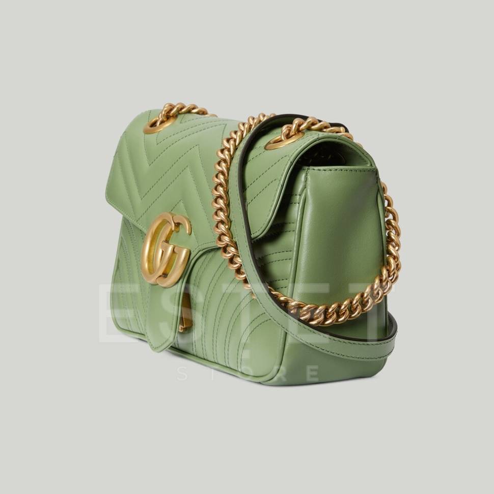 Сумка Gucci Gg Marmont Зеленая