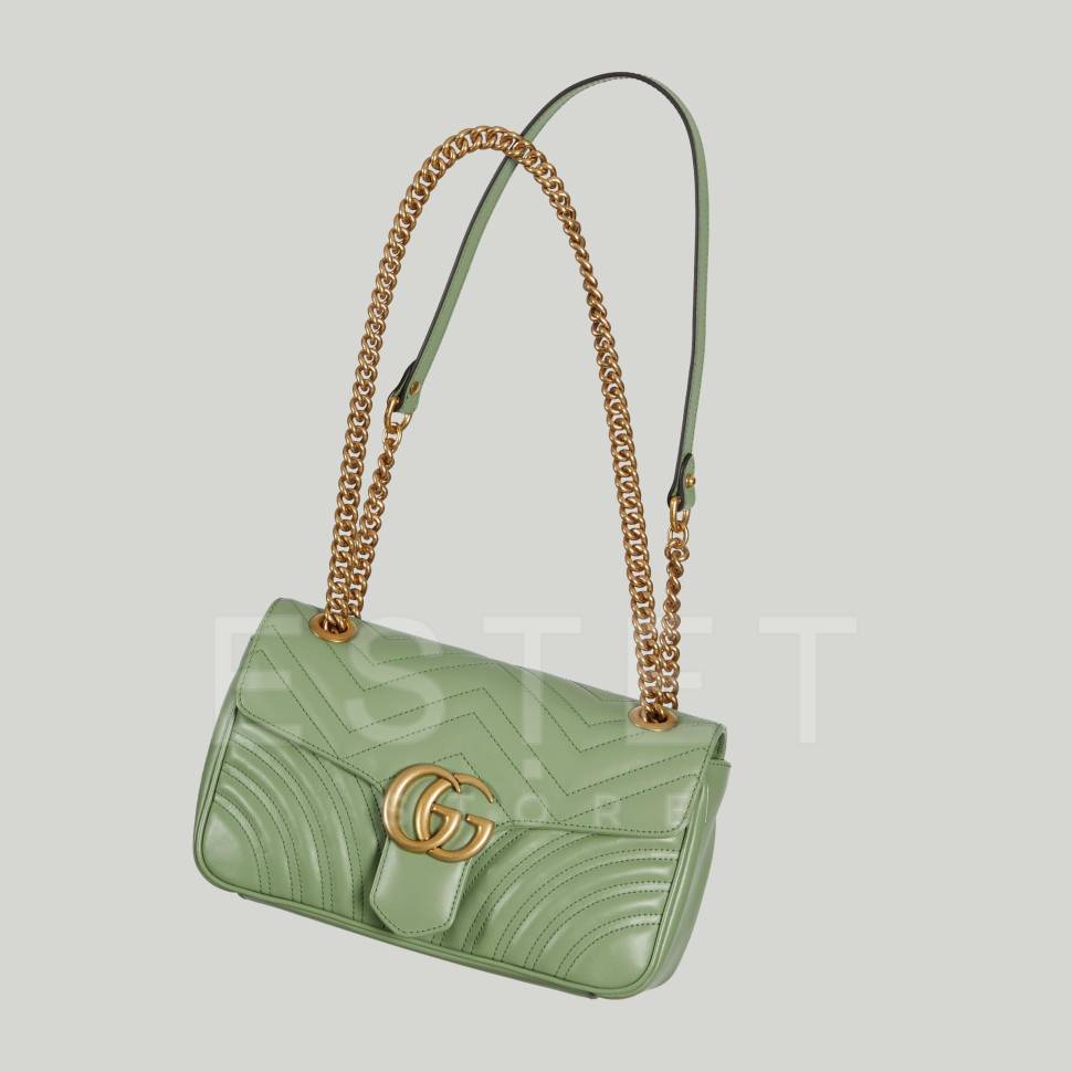 Сумка Gucci Gg Marmont Зеленая