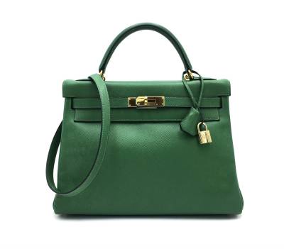 Сумка Hermes Herm Зеленая