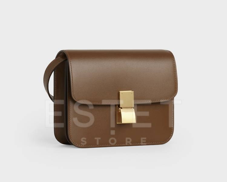 Сумка Celine Teen Classic Bag In Box Коричневая