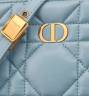 Сумка Dior Box Caro Голубая