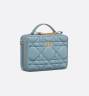 Сумка Dior Box Caro Голубая