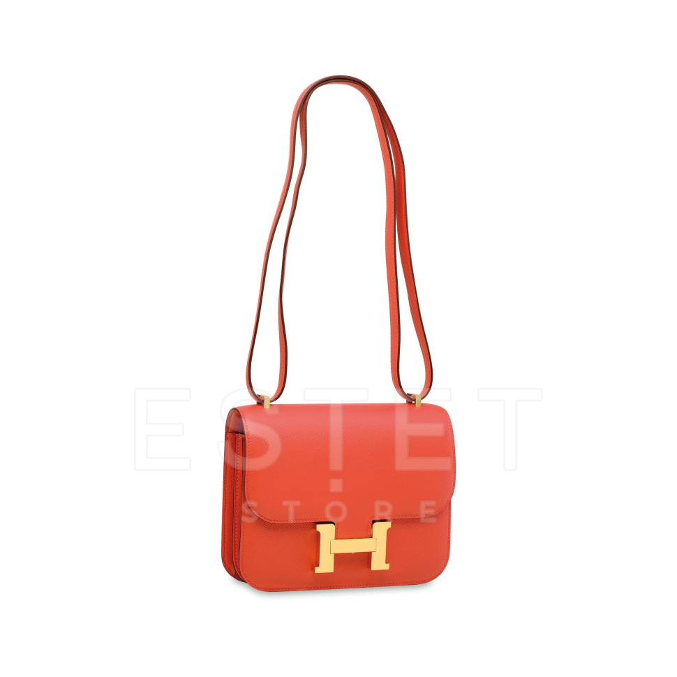 Сумка Hermes Herm Оранжевая