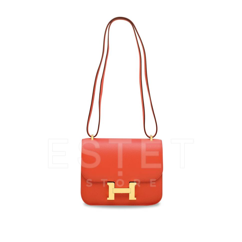 Сумка Hermes Herm Оранжевая