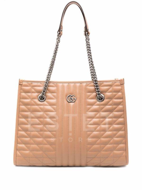 Сумка Gucci Gg Marmont Светло-коричневая