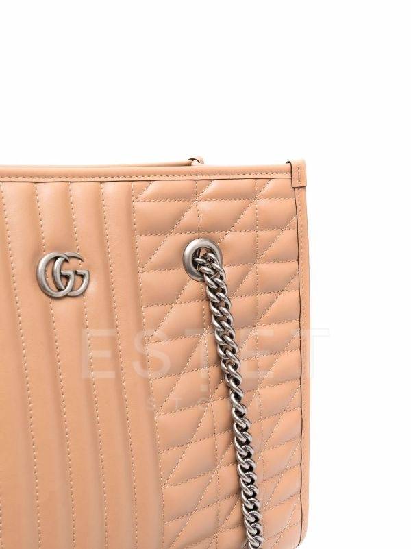 Сумка Gucci Gg Marmont Светло-коричневая