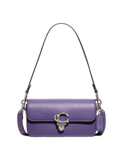 Сумка Coach Studio Baguette Сиреневая