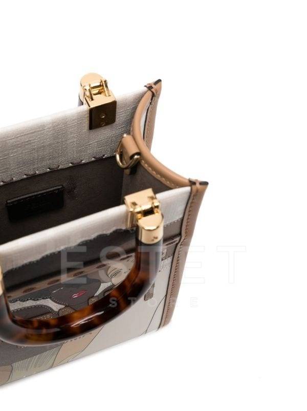 Сумка Fendi Sunshine Белая