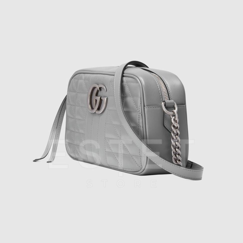 Сумка Gucci Gg Marmont Темно-серая