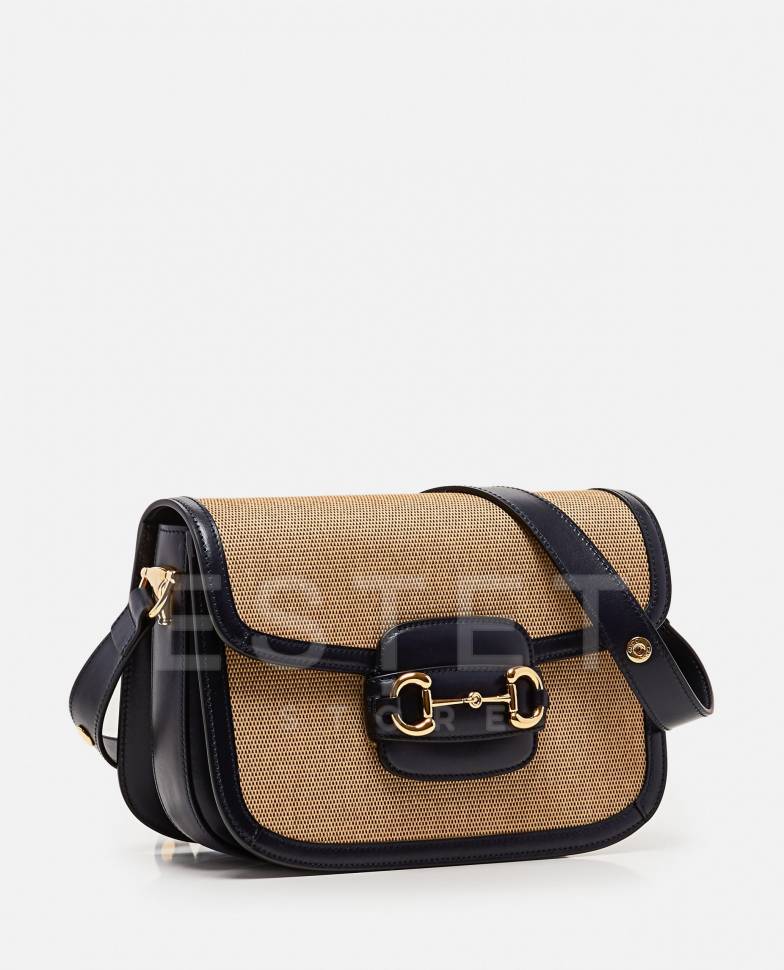 Сумка Gucci Horsebit Бежевая