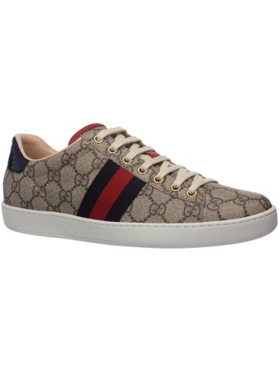 Кеды Gucci Ace Бежевые