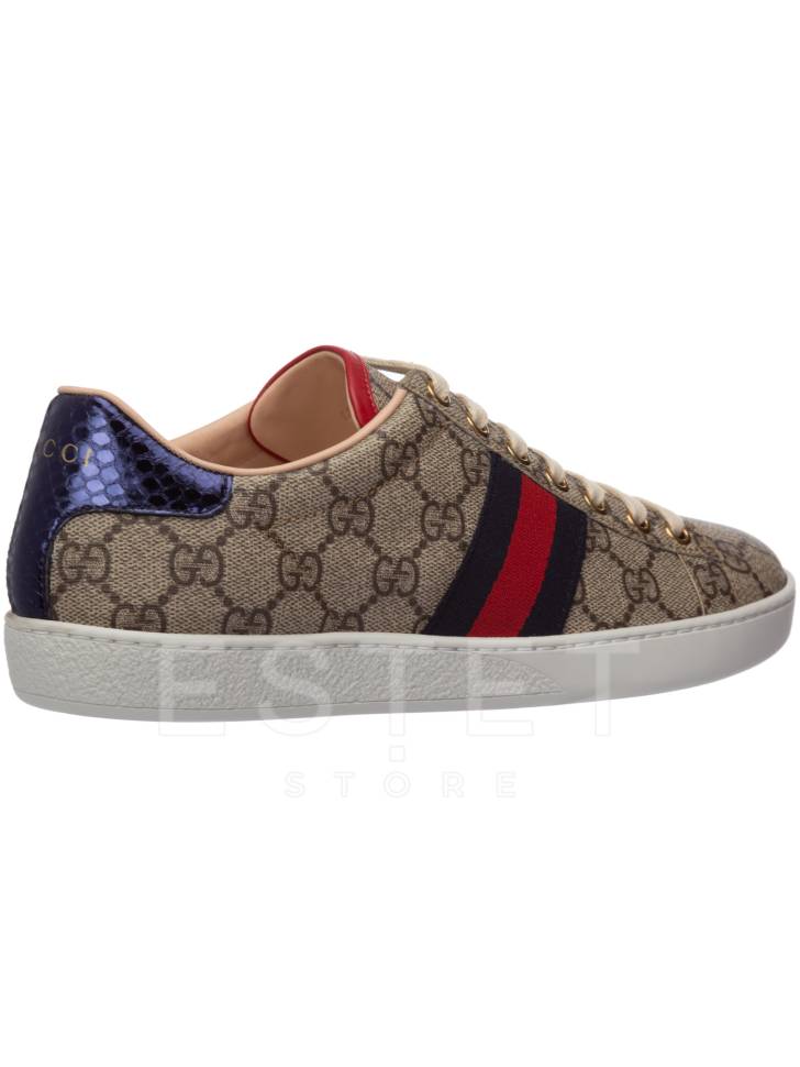 Кеды Gucci Ace Бежевые