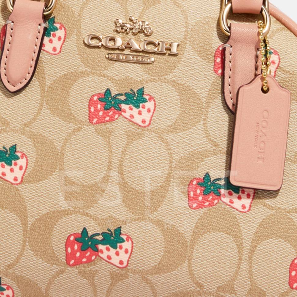 Сумка Coach Sydney Бежевая