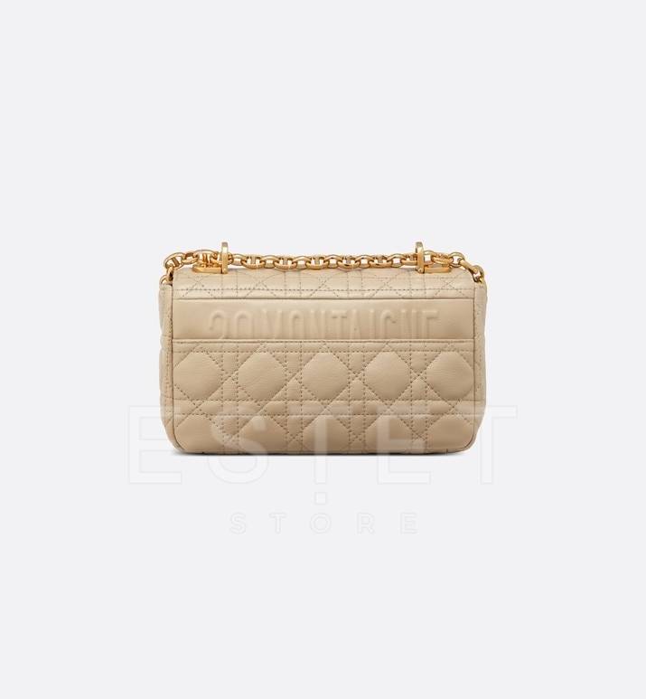 Сумка Dior Caro Бежевая